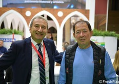 Francesco Cera (direttore MAAP) e Roberto Donà (export manager ditta 3Frutti).