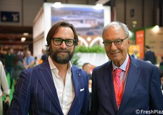 Francesco Timperi (vicepresidente) e Mario Liccardo (presidente) del Mercato AgroAlimentare di Padova-MAAP.