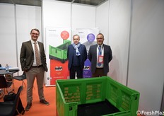 Marco Bartoli, Mauro Buratti e Giorgio Innocenzi di CappPlast srl.