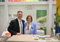 Giovanni Pasquariello e Marianna Martino per l'azienda agricola pugliese Pasquariello Giovanni.