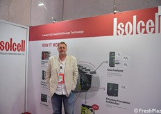 Tito Spaldi, international sales manager di Isolcell, azienda di importanza mondiale nel settore delle atmosfere modificate e controllate.