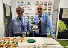 Annatura, una linea di verdure fresche che puoi trovare nei banchi frigo delle più importanti catene dei supermercati. In fiera Marco Valsecchi e Giovanni Palermo