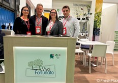 Vivai Fortunato: Miriam Gigantelli, Luca, Lorenza Fortunato e Raffaele Giannuzzi