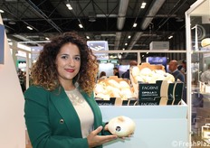 La Cipolla di Giarratana dell'Azienda Agricola Fagone. In fiera Giusy Noto