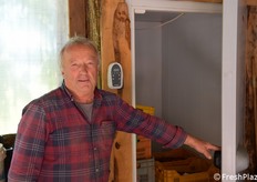 Luigi Lorenzini del castagneto del Casone (Monghidoro, Bologna)