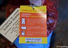 Indicazioni per la conservazione