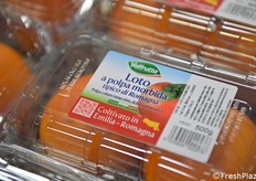 Due frutti protetti da confezione