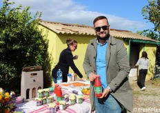 Giuseppe Marinello de "Le Conserve di Nonna Laura" di Cirò Marina.