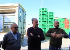 Giorgio Tricarico, Francesco Graziani e Domenico Sprovieri ci hanno guidato nella visita.