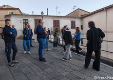 Per le vie di Rossano, la nostra appassionata guida, Natalino, ci ha condotti alla cattedrale e al museo che custodisce il Codex Purpureus, un manoscritto del Nuovo Testamento, dal formato di 200 x 307 mm, in pergamena color porpora, di straordinario interesse dal punto di vista sia biblico e religioso, sia artistico, paleografico e storico, sia documentario.