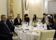 Il primo a sinistra è Domenico Oriolo, presidente di Agrusib.