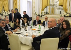 Altre realtà ortofrutticole presenti. Al centro vediamo Francesco Graziani (Coop. Morgia), Nicola Cilento (Op COAB) e Giorgio Tricarico (Coop. Morgia).