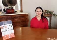 Di seguito i buyer e importatori esteri che erano presenti all'evento. Erika Gorjatseva, purchasing manager dell'azienda Karlskroona, di spicco nel mercato all'ingrosso di frutta e verdura in Estonia.