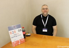 Pawel Stojek, new business manager della polacca Daps. "Da vent'anni consegniamo frutta e verdura fresca proveniente da tutto il mondo a centinaia di polacchi".