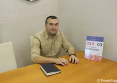 Michael Wójcik del dipartimento commerciale prodotti freschi (ortofrutta e pesce) di Carrefour Polska.