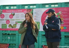 Giulia Zani ha ringraziato tutti i partecipanti e sottolineato la cura con cui l'azienda da decenni lavora per portare sulle tavole produzioni frutticole di alta qualità