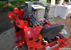 Una delle seminatrici esposte