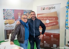 Antonio Aura, responsabile commerciale, e Filippo Ingrosso, amministratore commerciale di Etiprint.