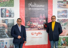 Giuseppe Fernandez, amministratore, e Gianfilippo Modica, responsabile area produzione dell’azienda Hybla.