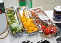 Selezione di pomodori di OP Albani.