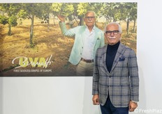 Angelo Brunetti, contitolare dell’azienda Uva Brunetti.