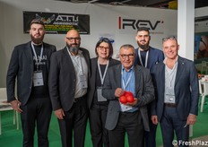 Il team di Ati Agrobotic e Rev Packaging.