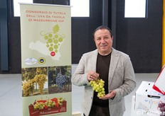 Gianni Raniolo, presidente del Consorzio dell'Uva da Tavola IGP di Mazzarrone.
