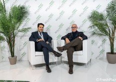 Nino Di Cavolo e Rosario Sallemi, rispettivamente presidente e direttore commerciale di SiciliaFiera.