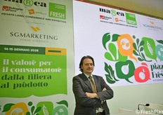 Salvo Garipoli di SG Marketing nell'area convegni