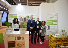 Miriam Petito, Giacomo Clemente, Paolo Casadei, Gianni Getti, Giorgia Paganelli della Casadei Pallets