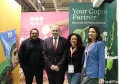 Michele Gioia, Rosario Rago, Laura Pastore e Matilde Ardia di Rago Group