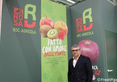 Pasquale Di Rosa, amministratore unico dell'omonima società agricola, che opera da anni sul mercato nazionale ed internazionale dell'ortofrutta, rivolgendosi esclusivamente alla GDO