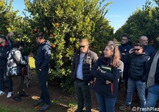 Ospite speciale in campo JP Barnard, operation manager di Citricom IP. A tradurre gli interventi, Emiliana Corrado