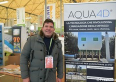 Simone Valentini ha presentato la tecnologia Aqua4D per migliorare l'acqua di irrigazione