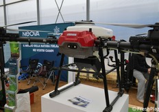 Uno dei droni in mostra