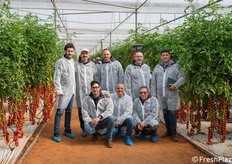 Foto di gruppo durante l’open day Syngenta dedicato alle soluzioni contro il ToBRFV.