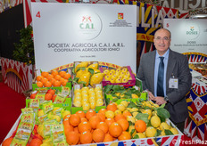 Salvatore Scarcella, presidente della OP C.A.I. (Cooperativa Agricoltori Ionici).