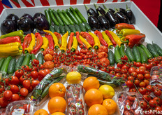 Una selezione di prodotti ortofrutticoli di A.Bio.Med.