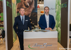 Claudio Marcoccio (amministratore) e Daniele Marcoccio dell’azienda Latina Export.