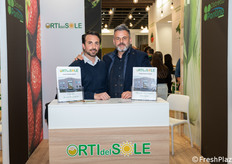 Paolo Carocci (responsabile commerciale) e Cesare Di Girolamo (presidente) della cooperativa Orti del Sole.