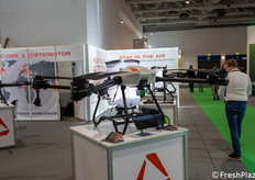 Un drone utilizzato in agricoltura.