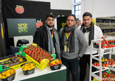 Alex Consiglio (amministrazione), Rosario Consiglio (titolare) e Antonio Canotta (collaboratore) dell'azienda Consiglio.