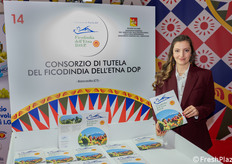 Sarah Bua, presidente Consorzio di tutela del Ficodindia dell’Etna DOP.