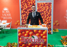 Angelo Furnari, responsabile qualità dell'azienda Arance Speciale.