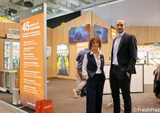 Biometic è specialista in sistemi industriali per il controllo qualità e fattura il 90% all'estero. In foto: Camilla Lolli e Davide Boem.