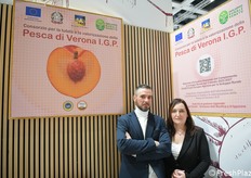 Pesca di Verona Igp: Luca Grazian e Alice Campostrini