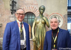 Il direttore e il presidente di Veronamercato: Paolo Merci e Gianni Dalla Bernardina