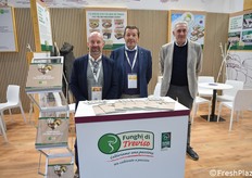 Consorzio Funghi di Treviso: Giorgio Grespan, il presidente Romeo Fuser e Mauro Ceron