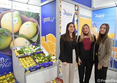 F.lli Vinaccia: da sinistra Camilla Vinaccia, Valentina Sanna e Serafina Vinaccia