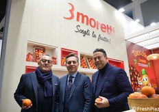 Carmine di Lella, Francesco Cilia e Luca Bonomo della 3Moretti